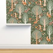 Whimsical Woodland Fox