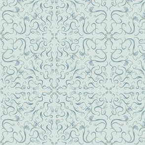 Vine Damask - Small scale