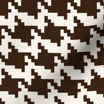 Houndstooth | Brown