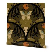 So It Goes / Forest Biome / Gothic / Dark Moody / Skull Butterfly / Large