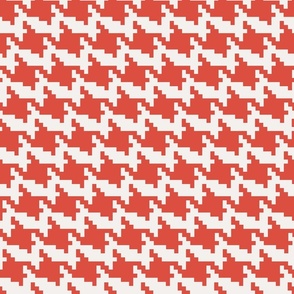 Houndstooth | Red