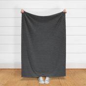 Horizontal Spot Stripes - Black