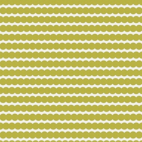 Horizontal Spot Stripes - Yellow