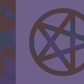 Rusty Pentagram Purple