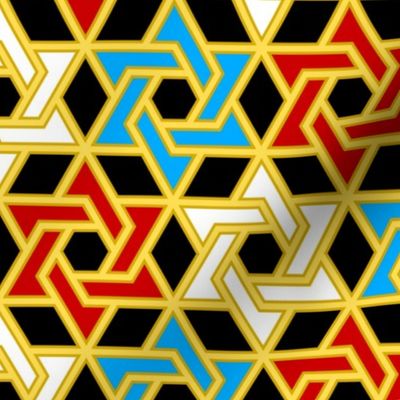 01643885 : star of david p6 enamel