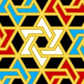 01643885 : star of david p6 enamel