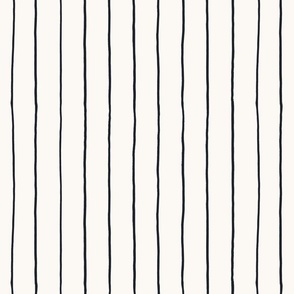 black hand drawn lines on a white background - hand painted pin stripes