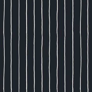 white hand painted lines on a black background - pin striped white lines - hand painted white stripes on black