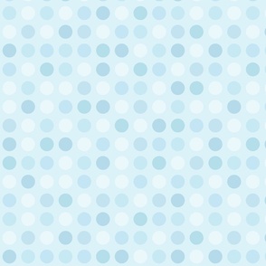 Polka dots // normal scale 0001 XX4 //  dots scattered regular polka dots  modern children baby child light blue