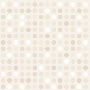 Polka dots // normal scale 0001 XX5 //  dots scattered regular polka dots  modern children baby child beige