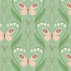 forest moth, lily of the valley