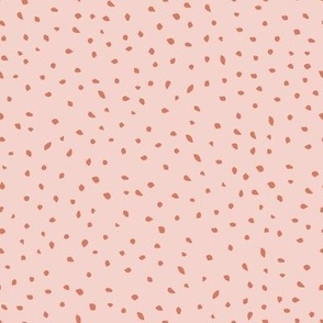 Strawberry fruit seeds dots marks pink 8x8 repeat