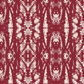 Appalachia path in ruby red. Large scale