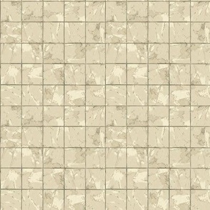 Modern Geometric - Classic Marble Tile - Antique White
