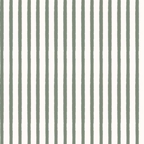 Easter stripes - forest green