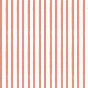 Easter stripes - strawberry pink