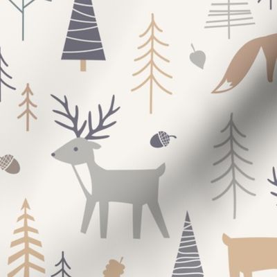 Forest and woodland animals