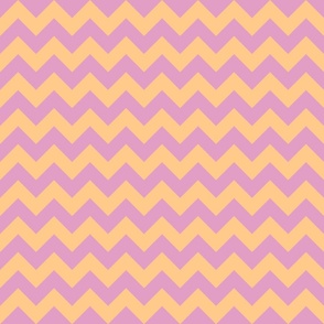 orange and purple chevron, lines, zig zag, geometric (small)