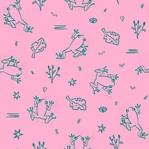 Pink Frogscape