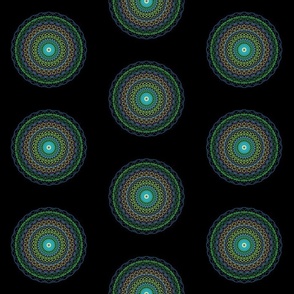 Radial Kaleidoscope Bursts