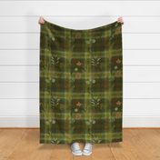 Forest tartan. Large Scale