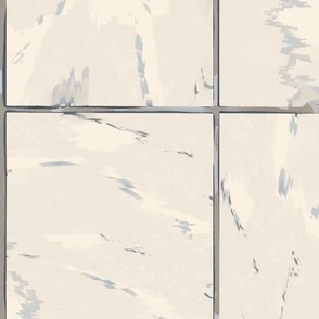 Modern Geometric - Classic Marble Tile - Sherwin Williams Upwards  Gradient 1 - Scale 2