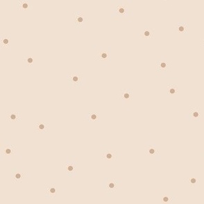 Dots in Beige