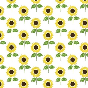 Yellow Sunflowers - Medium