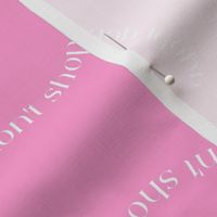 Adopt don't shop - dog and cat lovers pet shelter text design white on hot pink