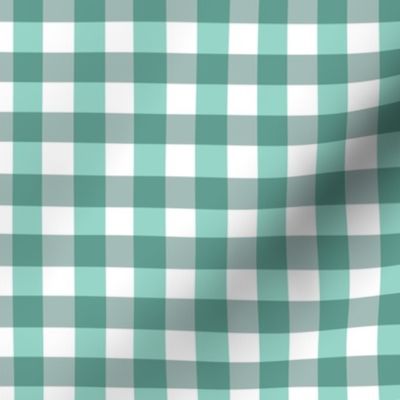 Bright Green Abstract Gingham Check Square Grid Coordinate