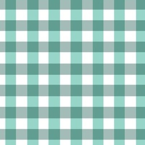 Bright Green Abstract Gingham Check Square Grid Coordinate