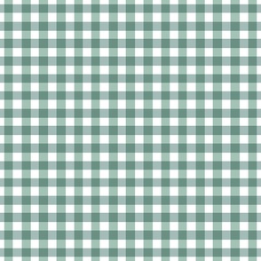 Sage Green Abstract Gingham Check Square Grid Coordinate