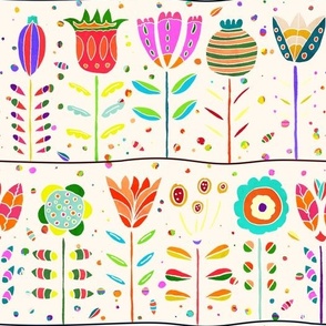 Summer Flowers Pattern