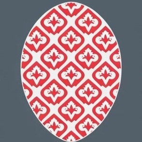 Pysanky Ukrainian Easter Eggs Gray Background