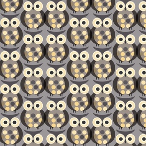 Owl pattern dark 