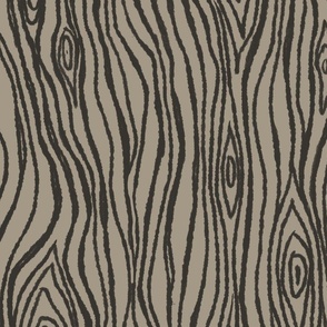 Large Woodgrain Dark Brown