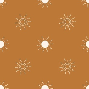 Bohemian Sun Pattern