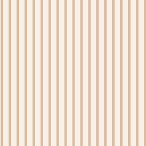 Beige Vertical Stripes