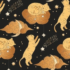 Golden Celestial Cats
