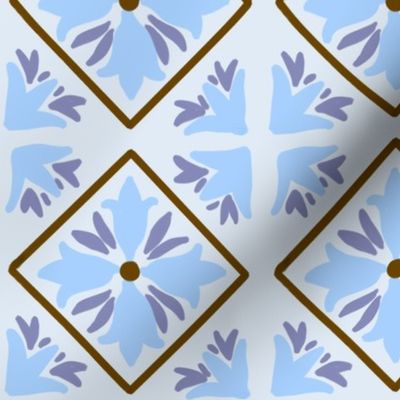 Dolce vita tiles in pastel blue