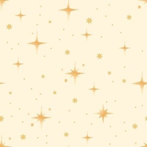 Golden Starry Night