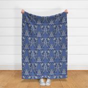 Night Forest - Navy Blue - Medium Scale