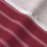 French Country Stripes Spanish Rose Small 