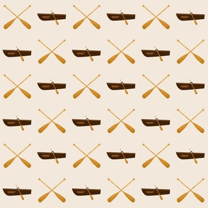 Boat and Oars