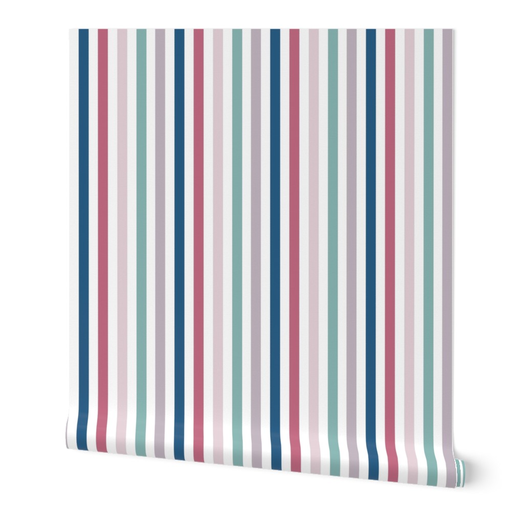 Tropical vertical stripes - small 