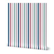 Tropical vertical stripes - small 