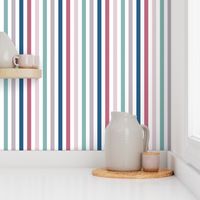 Tropical vertical stripes - small 