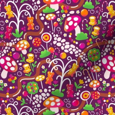 Wonka Pure Imagination Garden | Purple