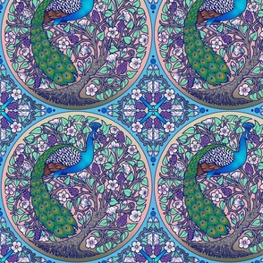 Peacock circles