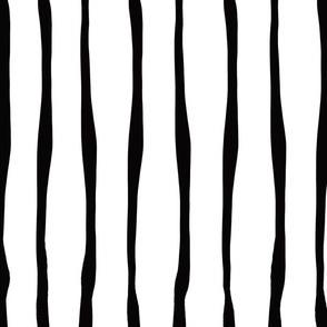 Black Wavy Stripe